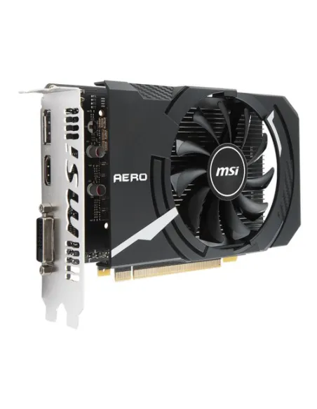 MSI GeForce GTX 1050 Ti Aero ITX OC 4GB DDR5
