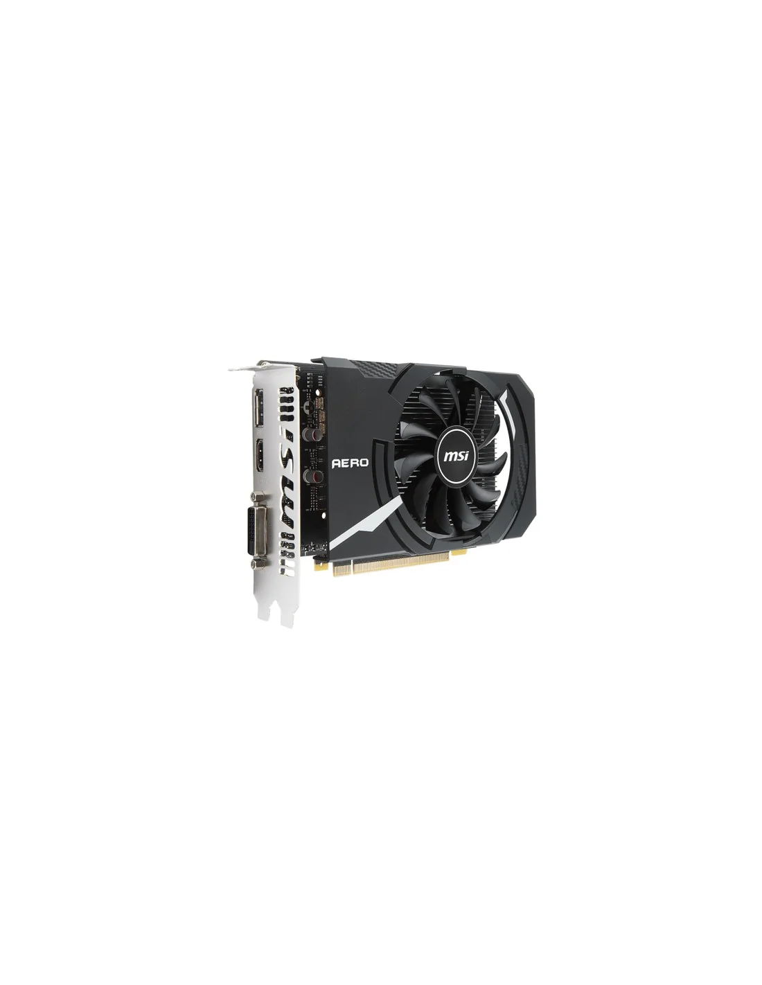 MSI GeForce GTX 1050 Ti Aero ITX OC 4GB DDR5