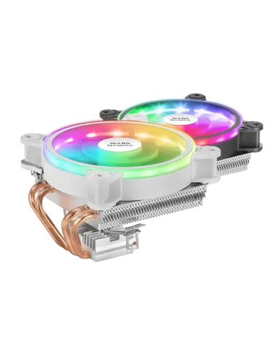 Mars Gaming MCPU220W Ventilador CPU ARGB 140mm Blanco