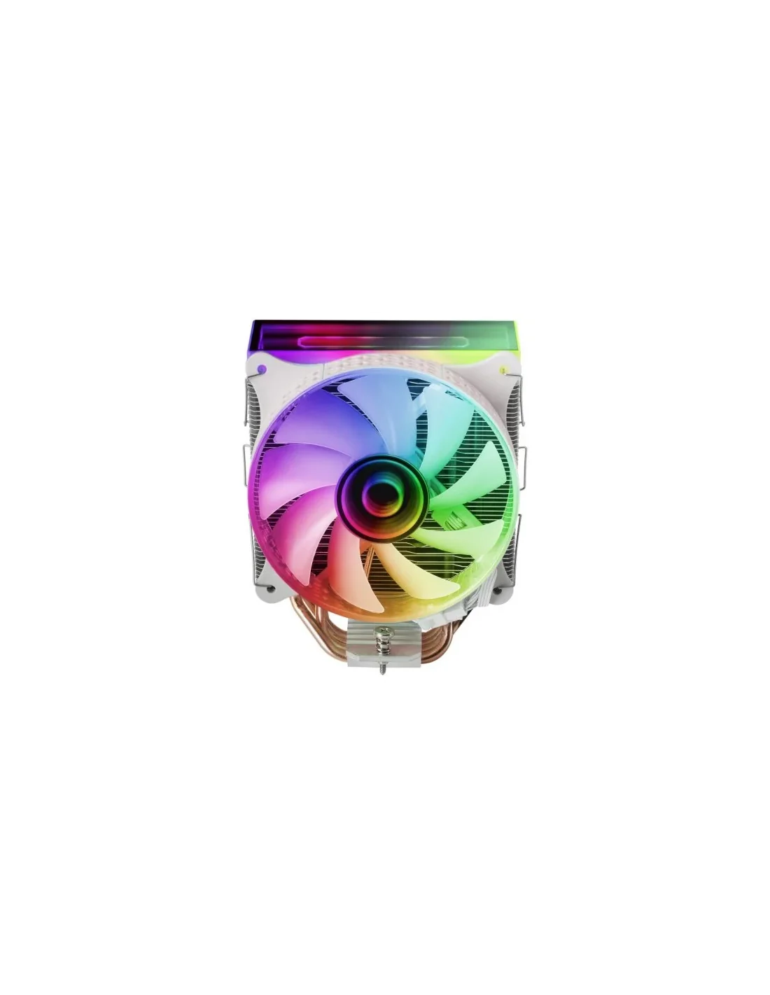 Mars Gaming MCPU-VR Doble ARGB Ventilador CPU 120mm Blanco