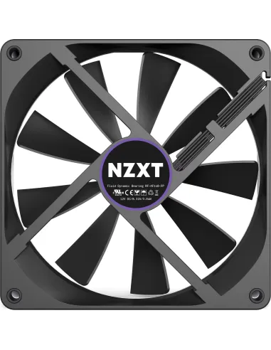 NZXT Aer F Ventilador 140mm Twin Pack Negro