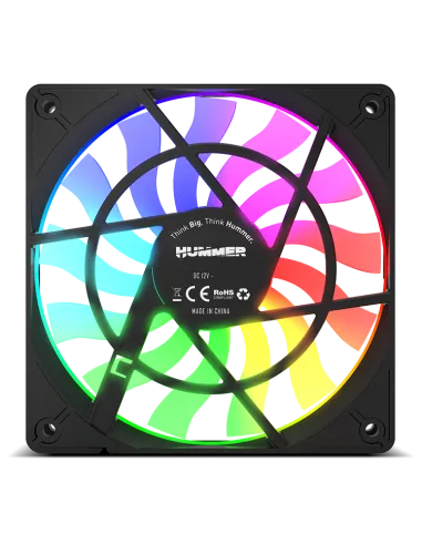 Nox Hummer SLIM-Fan Ventilador ARGB 120mm