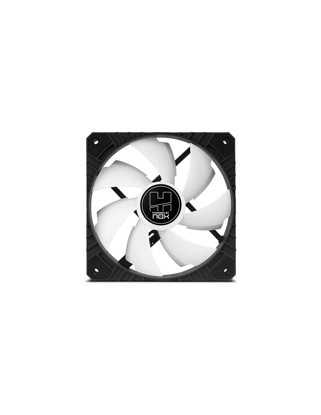 NOX Hummer H-Fan PRO Ventilador Suplementario 120mm LED Blanco