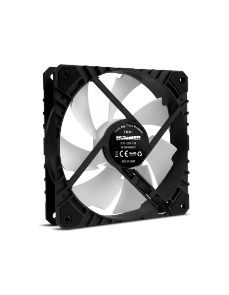 NOX Hummer H-Fan PRO Ventilador Suplementario 120mm LED Blanco