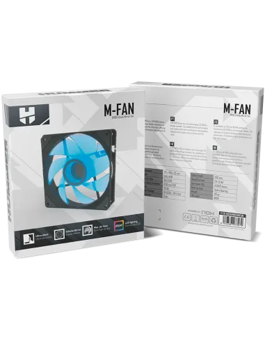 Nox Hummer M-FAN Espejo Infinito Ventilador ARGB 120mm