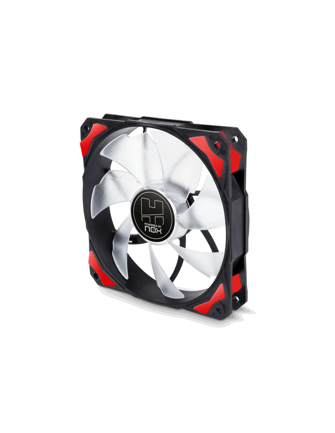 NOX H-Fan Ventilador 120mm LED Rojo