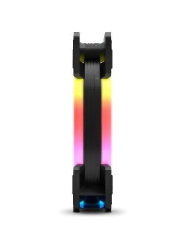 Nox D-Fan Dual Ring Rainbow Ventilador RGB