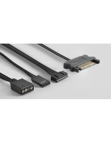 Mars Gaming MFX Pack 3 Ventiladores ARGB Dual 120mm Blancos + Mando RF Blanco