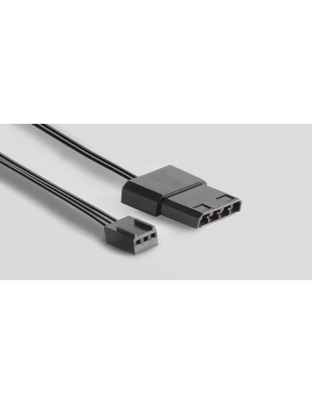 Mars Gaming MFDUO Pack 2 Ventiladores Suplementarios FRGB Rainbow 120mm Negros