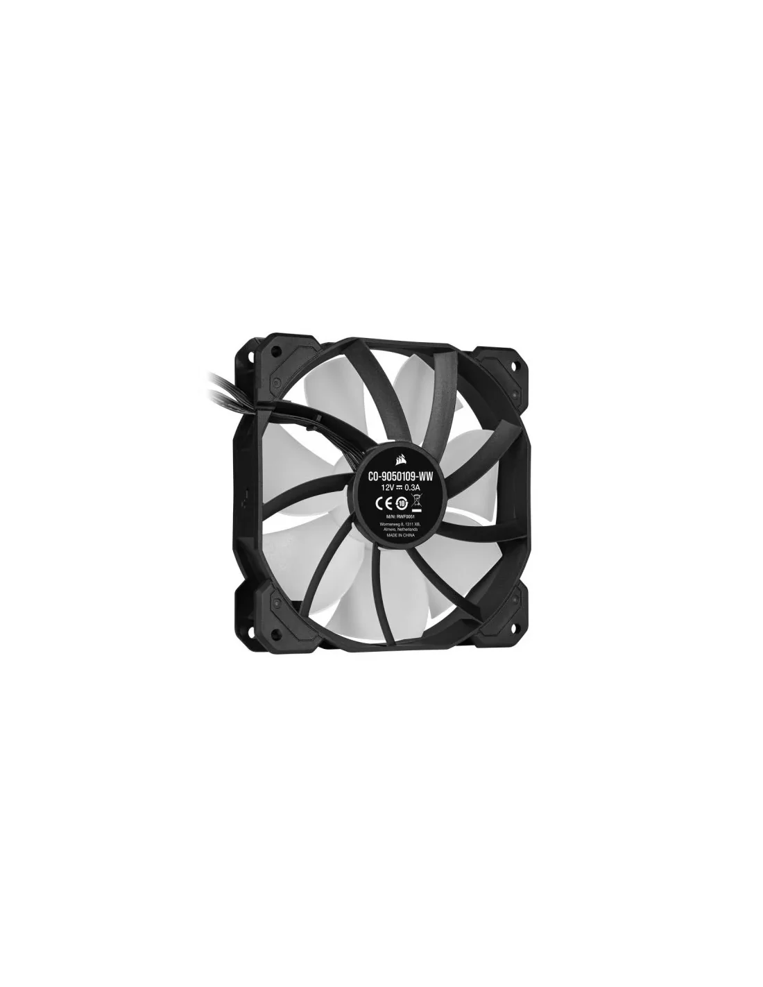 Corsair iCUE SP120 RGB ELITE Performance 120 mm PWM Triple Fan Kit con iCUE Lighting Node CORE