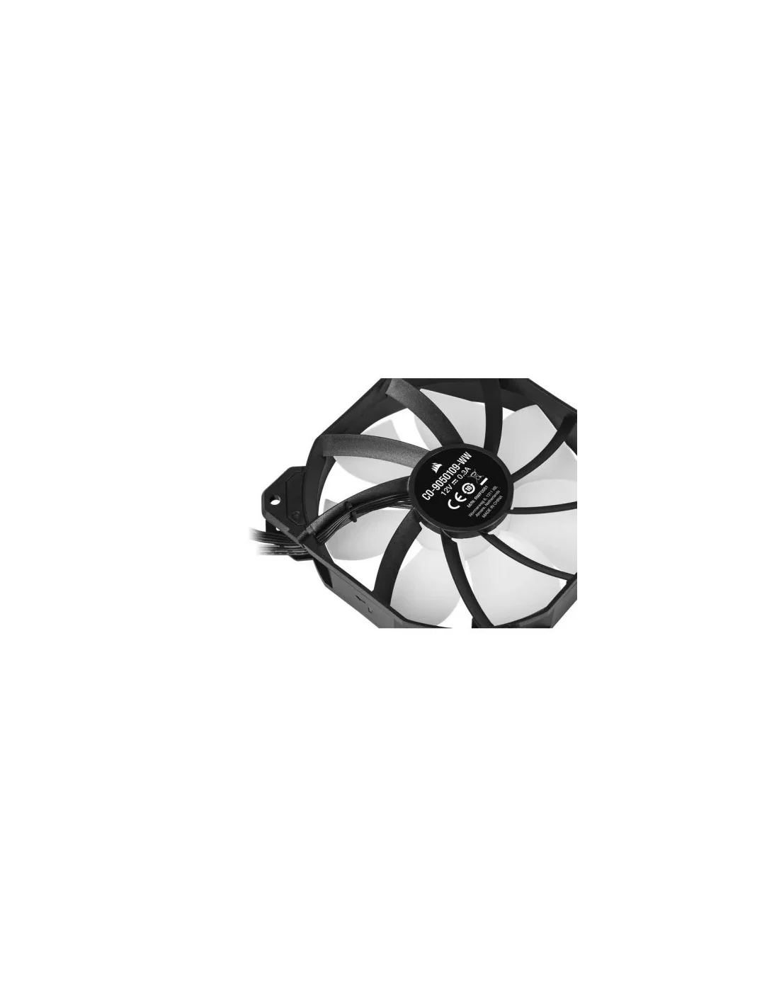 Corsair iCUE SP120 RGB ELITE Performance 120mm PWM Triple Fan Pack con iCUE Lighting Node CORE