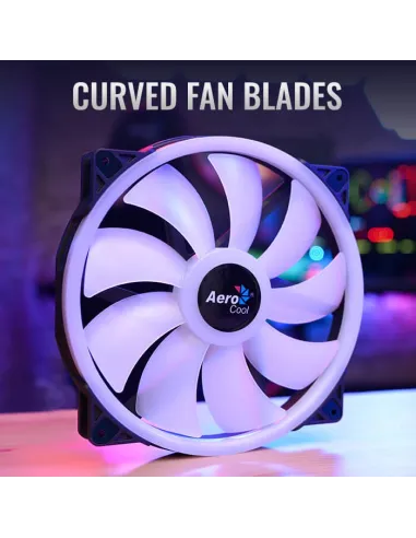 Aerocool DUO20 ARGB Ventilador 200mm
