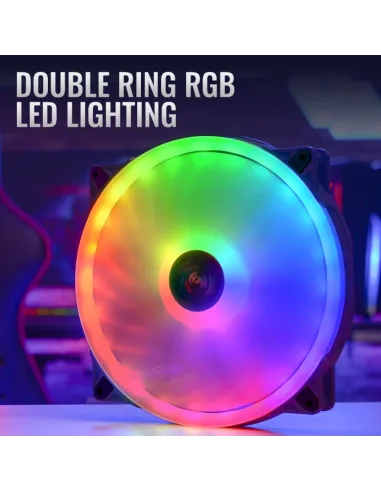 Aerocool DUO20 ARGB Ventilador 200mm