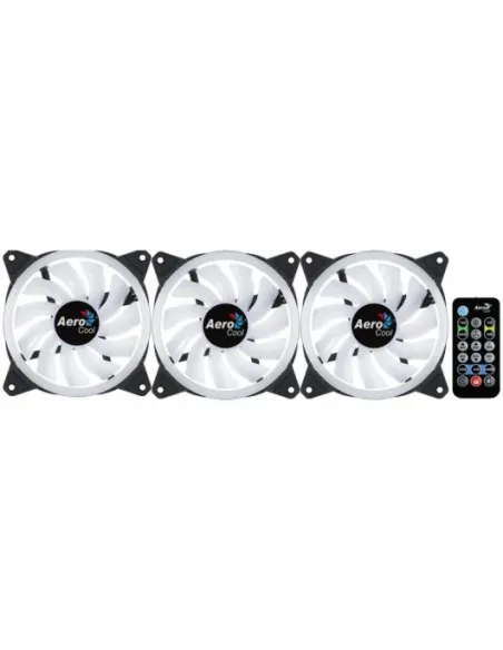 Aerocool DUO12PRO ARGB Kit 3 Ventiladores 120mm