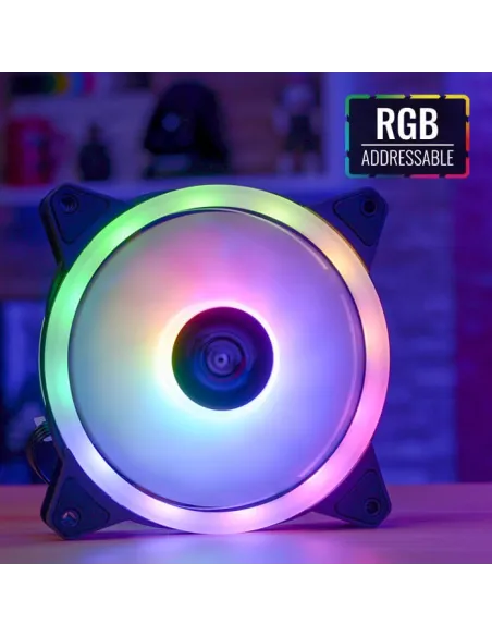 Aerocool DUO12 ARGB Ventilador 120mm