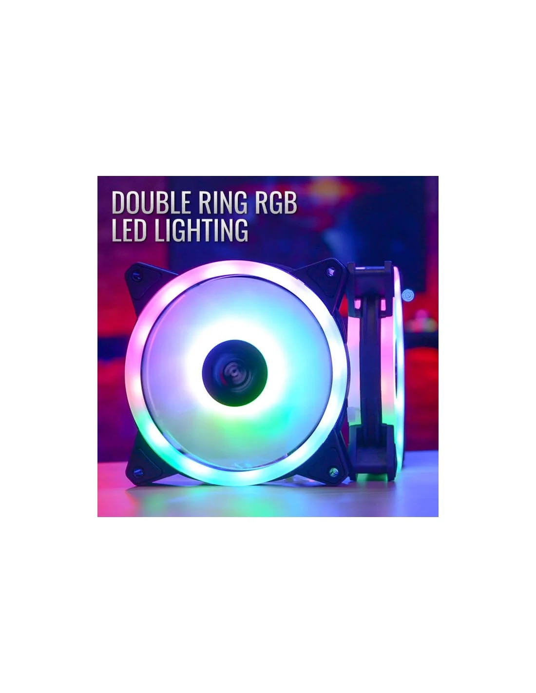 Aerocool DUO12 ARGB Ventilador 120mm