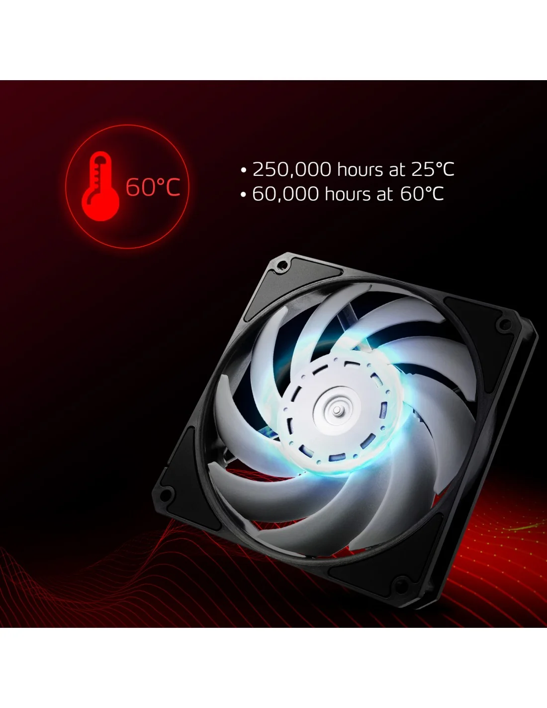 Adata XPG Vento 120 PWM Silence Ventilador Suplementario 120mm