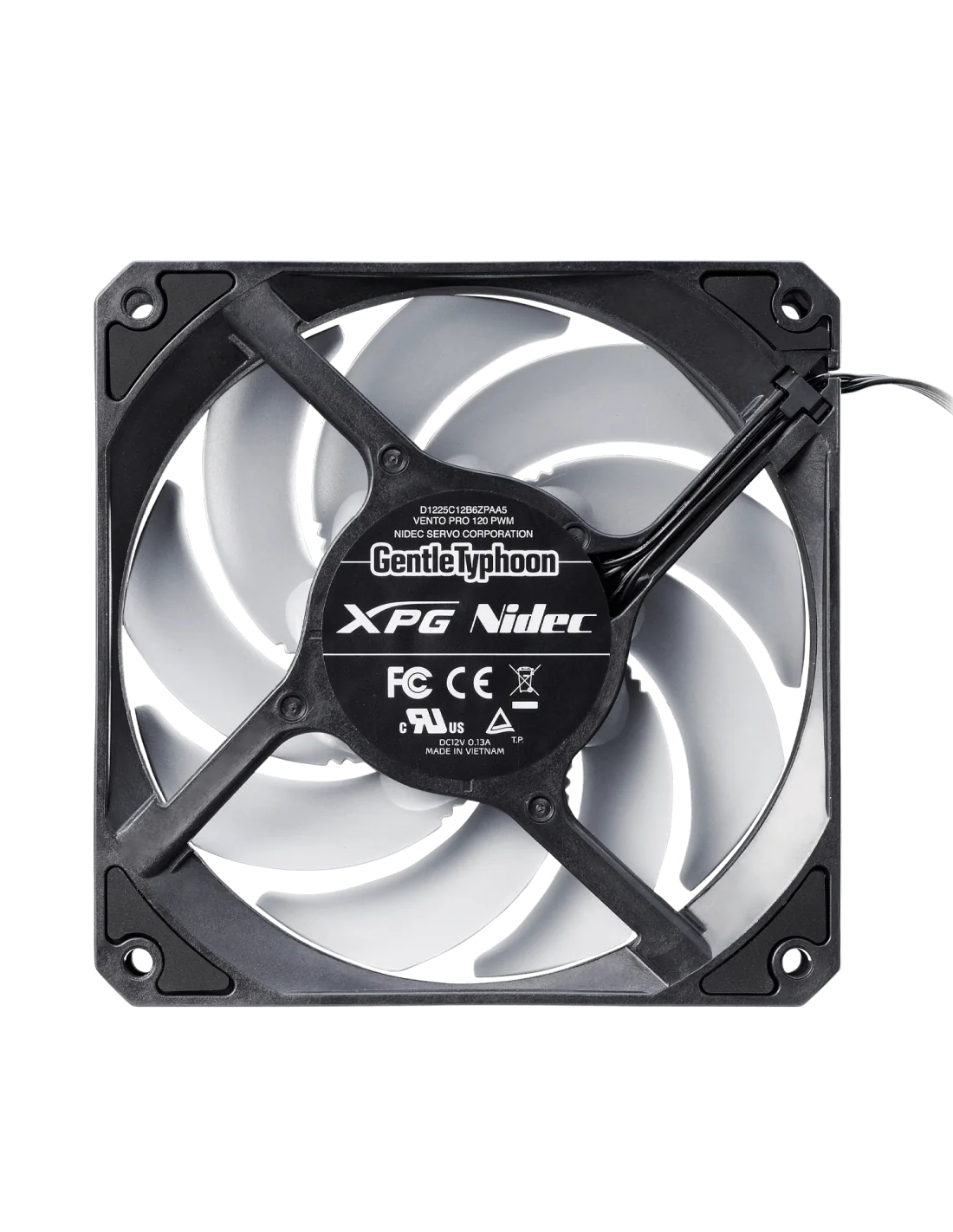 Adata XPG Vento 120 PWM Silence Ventilador Suplementario 120mm