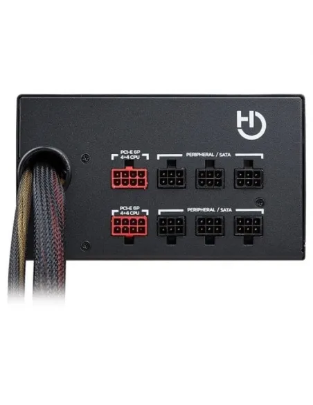 Hiditec BZM650 650W 80 Plus Bronze + Auriculares Rojos