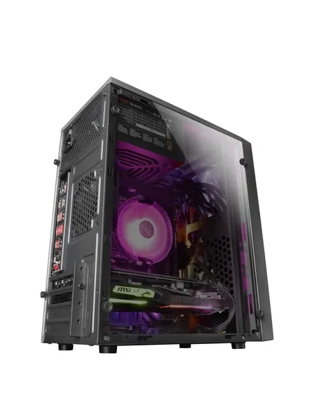 Mars Gaming MCM USB 3.0 con Ventana Negra