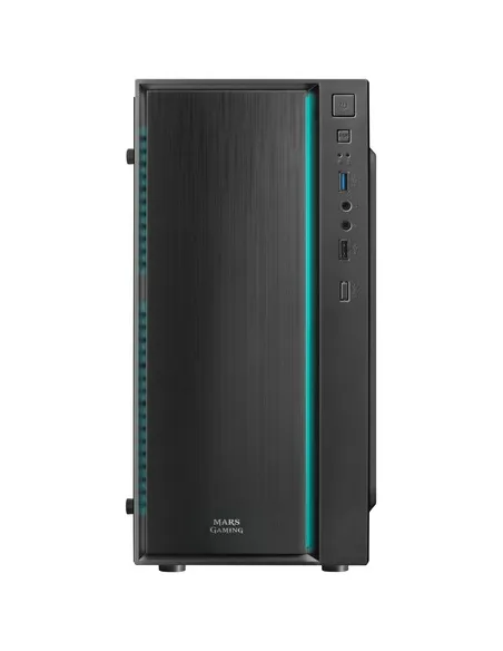 Mars Gaming MCM USB 3.0 con Ventana Negra