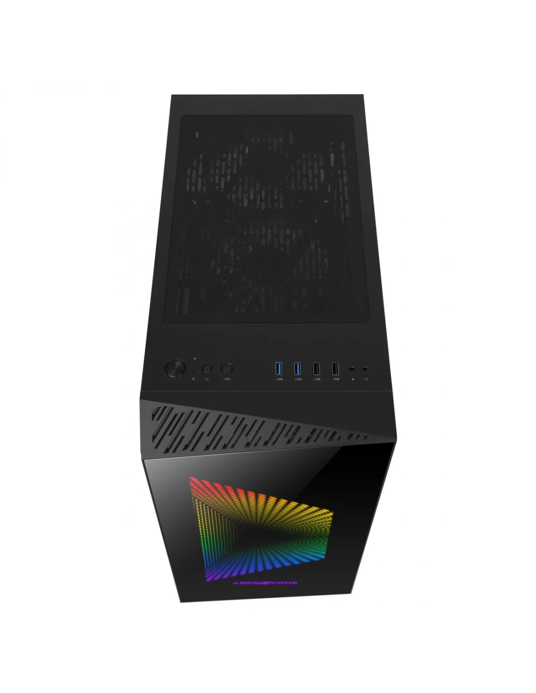 Abkoncore Tengri 750G V1 RGB USB 3.0 Negra