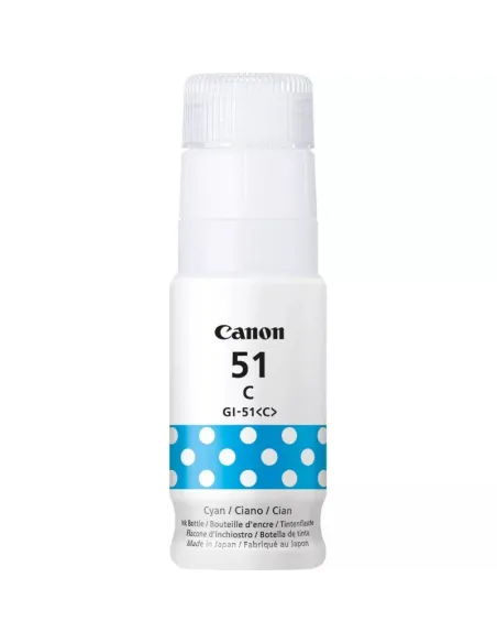 Canon GI-51C Botella de Tinta Original Cian