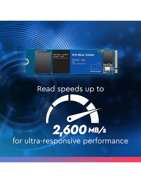 Western Digital Blue SN550 2TB SSD PCIe NVMe