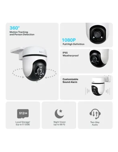 TP-Link Tapo C500 Cámara de Seguridad IP Exterior 360º FullHD