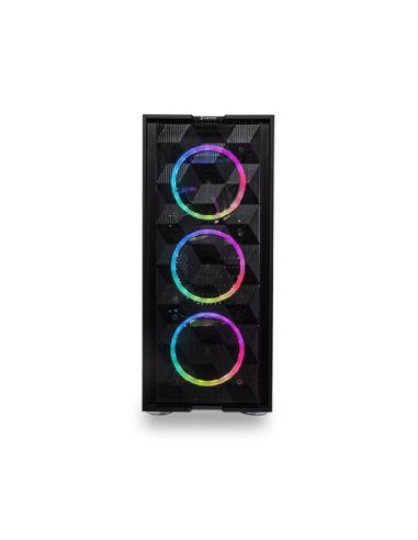 UNYKAch Exagon Evo Caja PC ATX ARGB USB 3.1 con 3 Ventiladores y Ventana