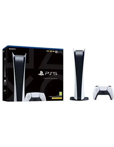 Sony PlayStation 5 Digital Edition + Auriculares inalámbricos PULSE 3D