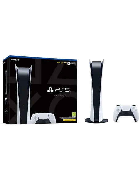 Sony PlayStation 5 Digital Edition + Auriculares inalámbricos PULSE 3D