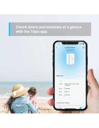TP-Link TAPO T110 Sensor de Contacto Inteligente