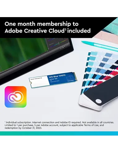 Western Digital Blue SN570 SSD 500GB M.2 PCIe Gen3 x4 NVMe