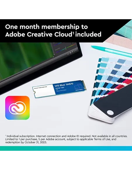 Western Digital Blue SN570 SSD 500GB M.2 PCIe Gen3 x4 NVMe