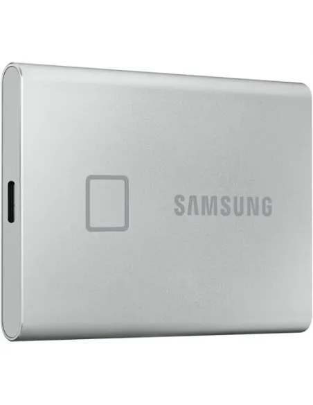 Samsung T7 Touch Disco Duro Externo SSD 500GB USB 3.2 Plata