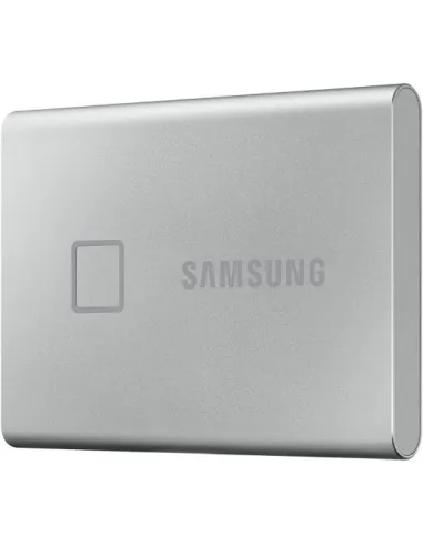 Samsung T7 Touch Disco Duro Externo SSD 500GB USB 3.2 Plata