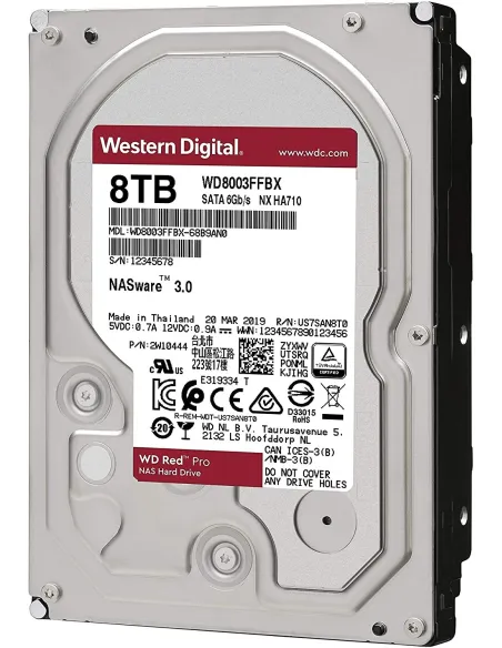 Western Digital Red Pro NAS 8TB 3.5" SATA3