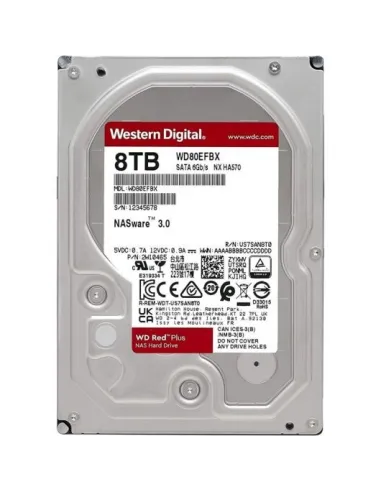 Western Digital Red Plus NAS 8TB 3.5" SATA3