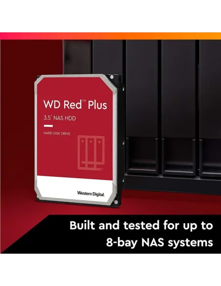 Western Digital Red Plus NAS 8TB 3.5" SATA3