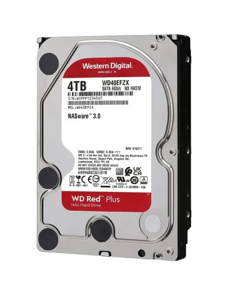 Western Digital Red Plus NAS 4TB 3.5" SATA3