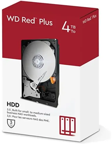 Western Digital Red Plus NAS 4TB 3.5" SATA3