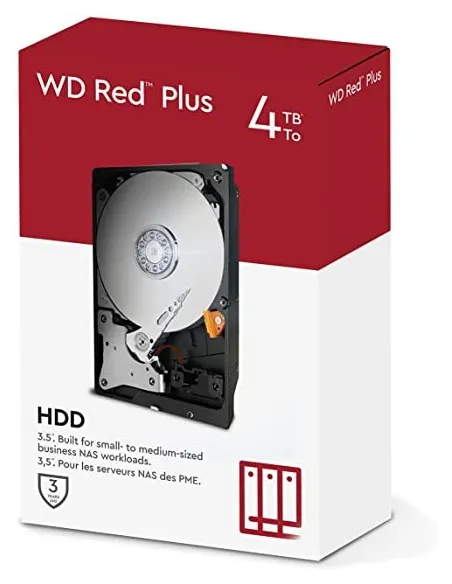 Western Digital Red Plus NAS 4TB 3.5" SATA3