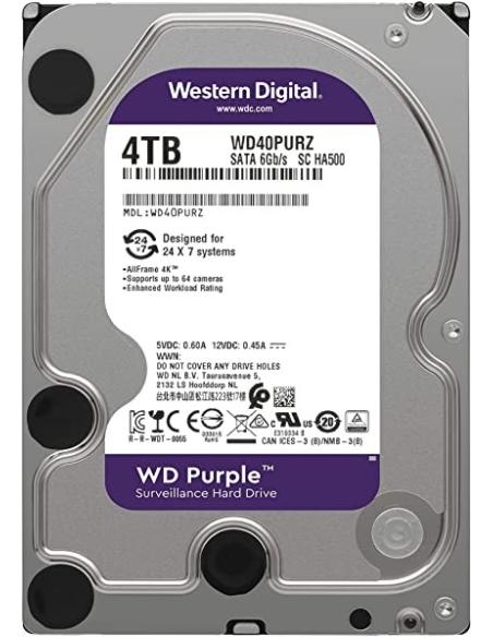 Western Digital Purple 4TB 3.5" SATA III