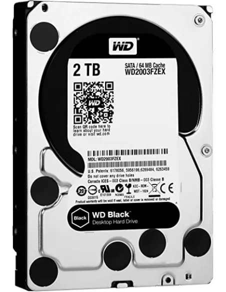 Western Digital Black 2TB 3.5" SATA3