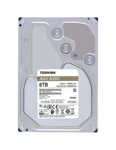 Toshiba N300 NAS 8TB 3.5" SATA 3