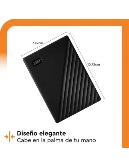 Western Digital My Passport 2TB Negro