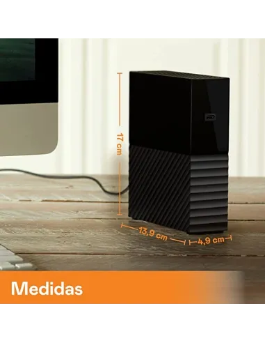 Western Digital My Book 16TB USB 3.0 Negro