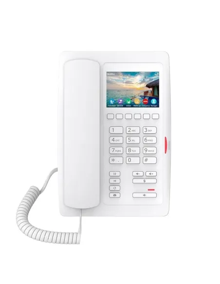 Fanvil H5W Hotel Teléfono IP con Pantalla 3.5" Wi-Fi Negro