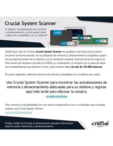 Crucial CT16G4SFD824A SO-DIMM DDR4 2400MHz PC4-19200 16GB CL17